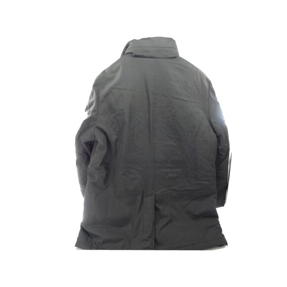 $395 Calvin Klein Extreme Slim Fit Raincoat Parka Black Men's 44 Reg - Picture 4 of 12